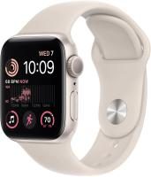 zzzArtikeloffline - Apple Watch SE (GPS) 44mm Aluminiumgehäuse polarstern, Sp...