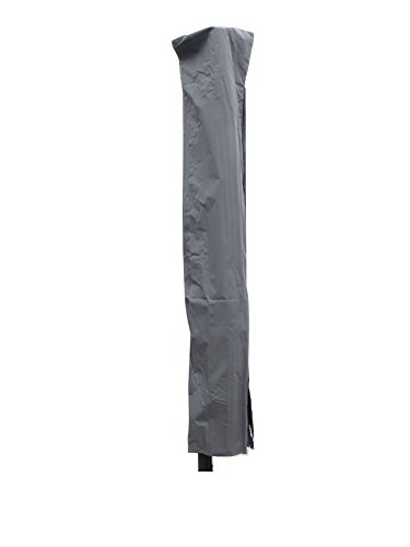 Madison hochwertige Schutzhülle #1 mit Stab für Sonnenschirme mit einem Durchmesser von 200 - 400 cm aus wetterfestem Polyestergewebe in grau