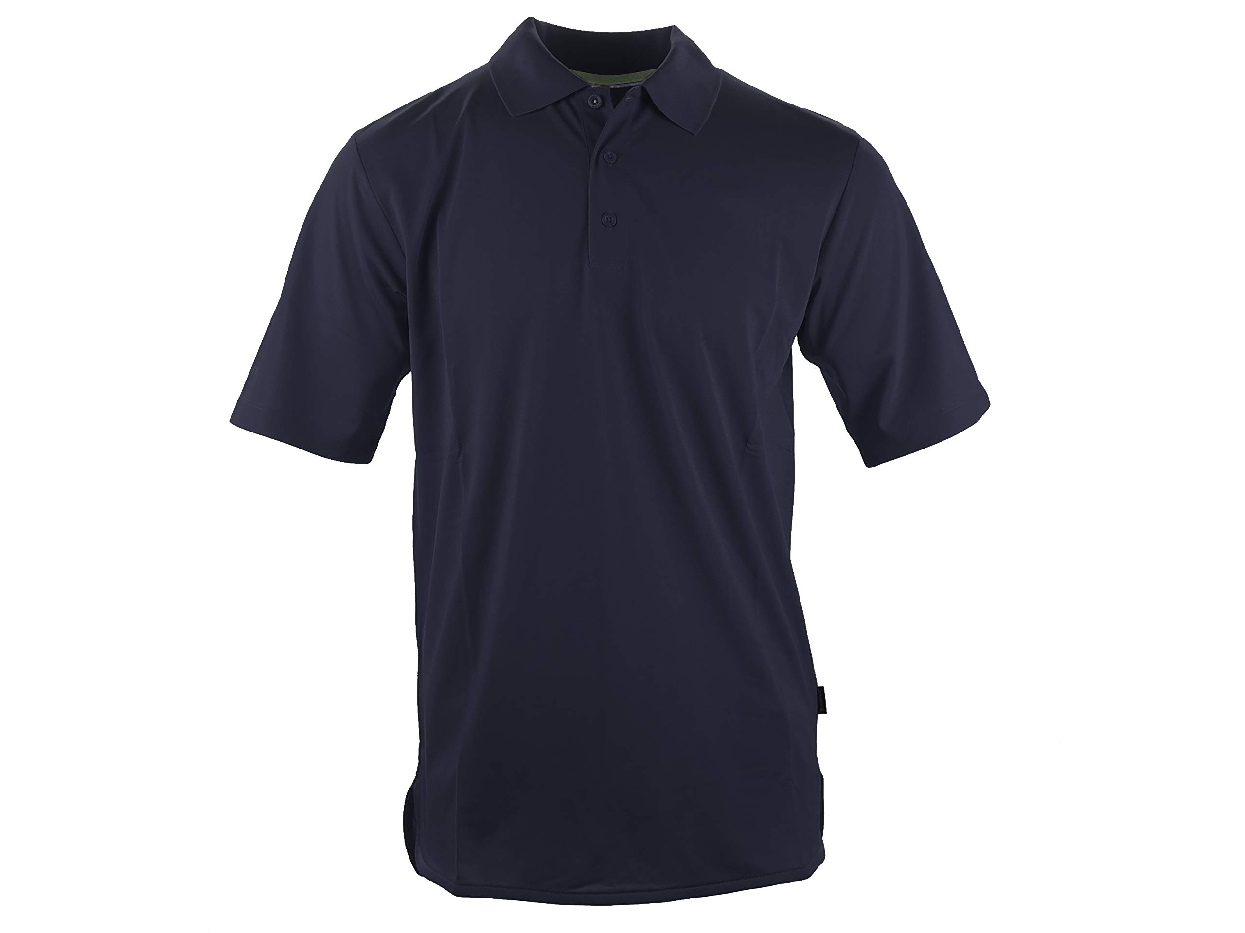 Herren Poloshirt Extreme Performance - Kurzarm-Hemd für Männer mit Knopfleiste, atmungsaktiv, bügelfrei, antibakteriell - Sport, Casual, Business, Made in EU (Marine Blau, XS)