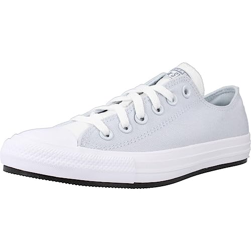 Converse Chuck Taylor All Star Marbled-ghosted/Aqua Mist/Cyber Grey Sneaker Damen Grau/Weiss - 37 - Sneaker Low Shoes