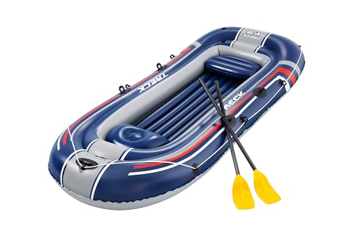 Bestway Hydro-Force Schlauchboot-Set für 3 Erwachsene + Kind Treck X3 307 x 126 x 39 cm