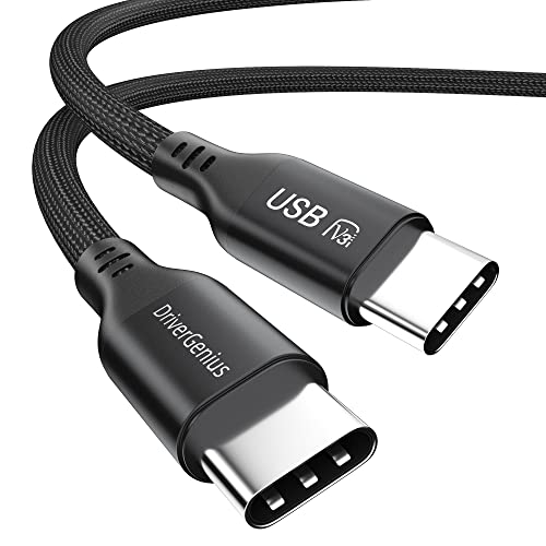 DriverGenius UC240-40G USB4 Type-C 1.8m 8K / Dual-4K with 240W PD Video Adapter Cable