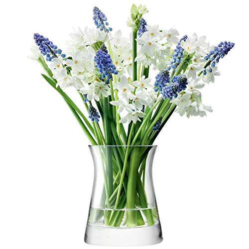 LSA Flower Vase Für Kleines Bouquet H13cm Klar