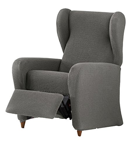 Eysa Cora bielastisch Sofa überwurf relaxsessel Farbe 06-grau, Polyester-Baumwolle, 36 x 27 x 9 cm
