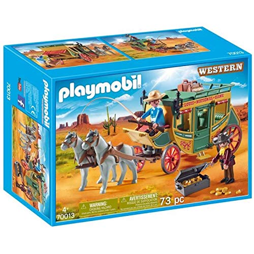 Playmobil Konstruktions-Spielset "Westernkutsche (70013) Western"