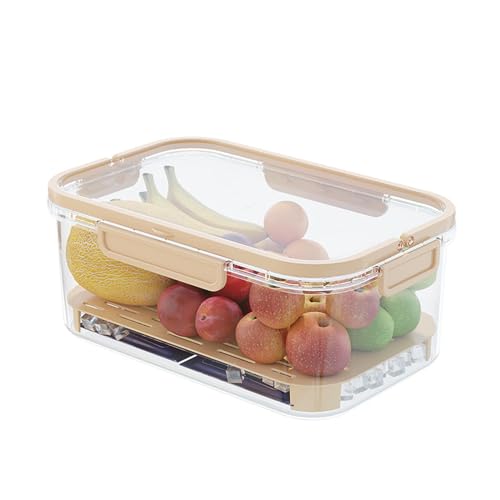 Lunchbox Zur Konservierung Praktischer Crisper Behälter Mit Deckel Wasserdichte Gefrierbox Auslaufsichere Aufbewahrungsbox Stapelbare Aufbewahrungsbox