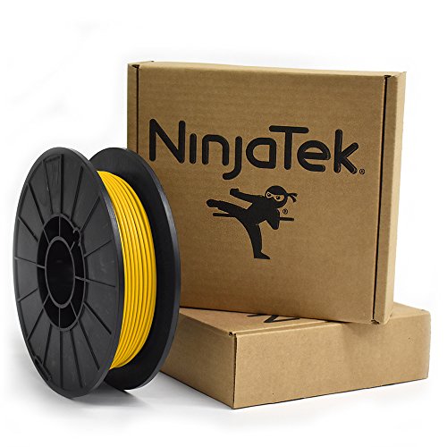 NinjaTek 3DNF0429005 Filament, TPU, 2.85 mm, 0.5 kg, Sun Gelb