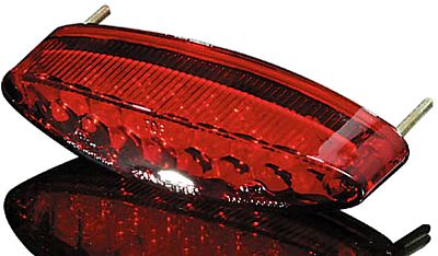 ShinYo LED Rücklicht NUMBER1 mit Nr.-Beleuchtung rot, Unisex, Multipurpose, Ganzjährig, Kunststoff
