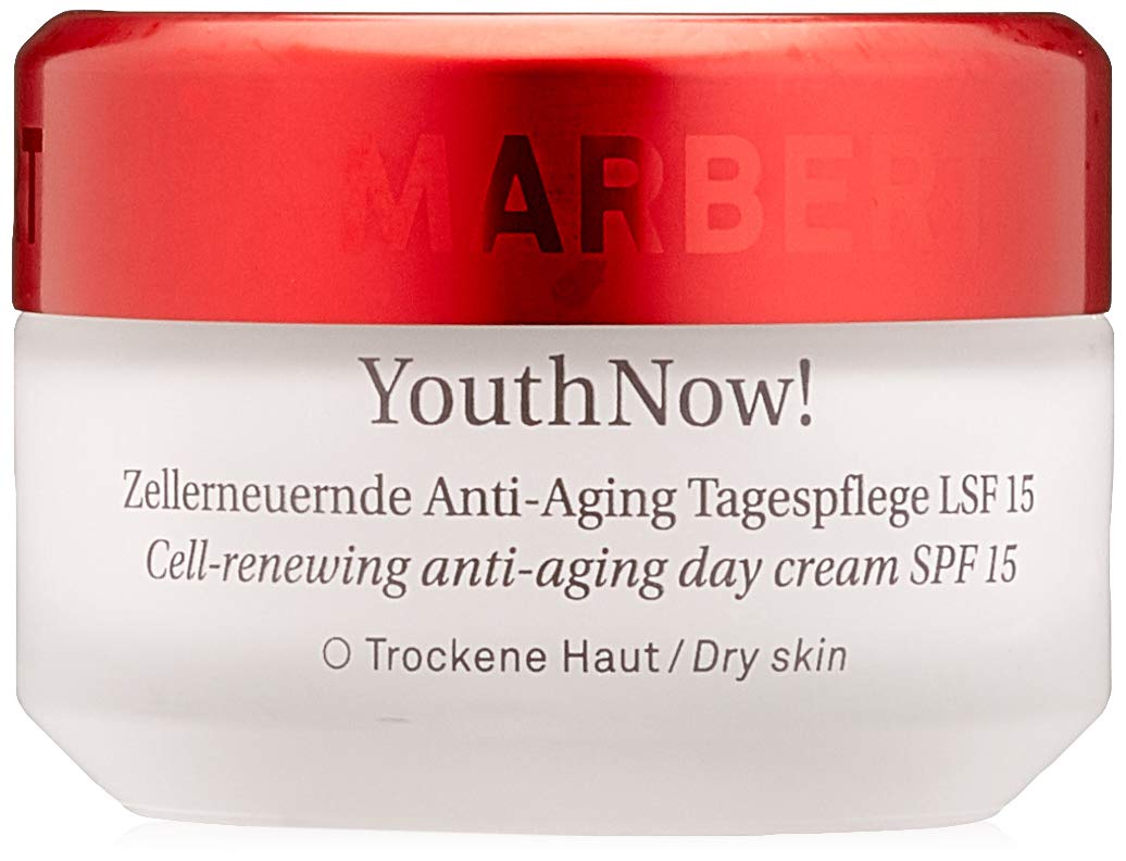 Marbert YouthNow Anti-Aging Tagescreme (LSF 15) sehr trockene Haut, 1er Pack (1 x 50 ml)