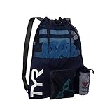 TYR Unisex Big Mesh Mummy Rucksack Tasche, Navy, Einheitsgröße