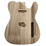 ANORE GitarrenköRper Ahornkappe DIY E-Gitarre Ersatzteile für Unfertige TL E-Gitarre