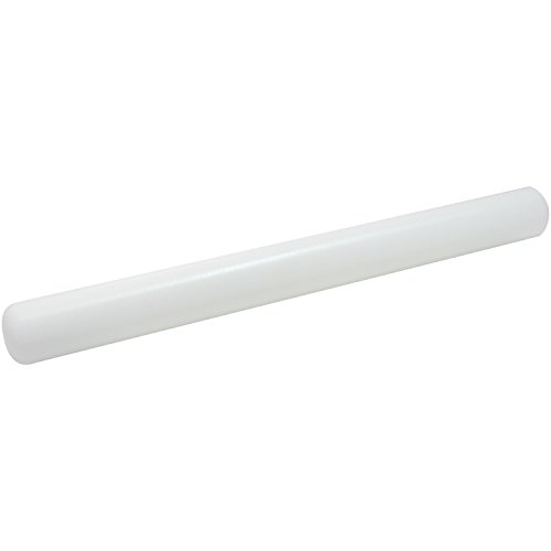 PME Antihaftbeschichteter Polyethylen-Ausrollstab 50 cm, Kunststoff, Weiß, 57.05 x 9 x 4.07 cm