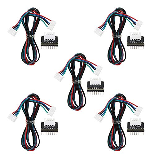 5 Stück/Set 3D-Drucker MKS CD Schrittmotortreiber Stromerweiterungskarten mit Kabeln