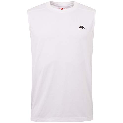Kappa Herren GIBRIL T-Shirt, 11-0601 Bright White, S