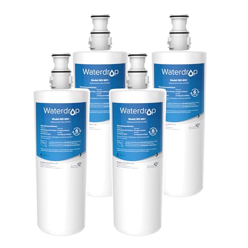Waterdrop 3US-AF01 Wasserfilter, Kompatibel mit InSinkErator® Hot Water Tap F701R, F-701R, HC-3300, GN-1100, HC-1100, 3M AP3-765S, 70020019835 (4)