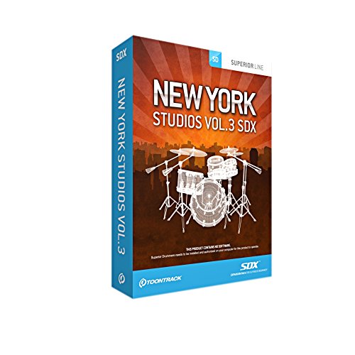 TOONTRACK New York Studios 3 SDX toontrac-Software Akku