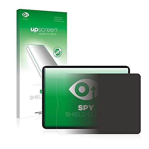upscreen Anti-Spy Blickschutzfolie kompatibel mit Apple iPad Pro WiFi Cellular 11" 2021 (im Querformat, 3. Generation) Privacy Displayschutz-