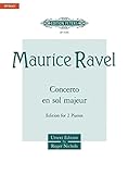 Concerto En Sol Majeur (Piano Concerto in G Major) (Edition for 2 Pianos): Urtext (Edition Peters)