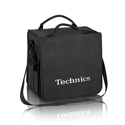 Technics BackBag schwarz mit silber Schrift
