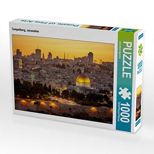 CALVENDO Puzzle Tempelberg, Jerusalem 1000 Teile Lege-Größe 64 x 48 cm Foto-Puzzle Bild von Jens Benninghofen