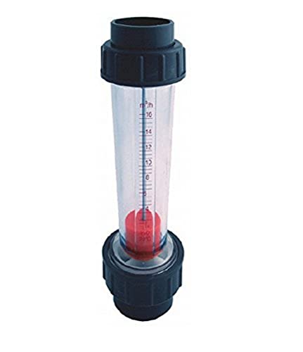 AquaForte PVC Durchflussmengenmessgerät 63 mm Messbereich 1,6-16m³/h