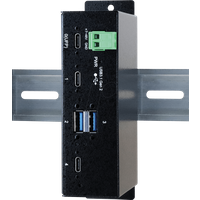 EXSYS EX-1274HMV USB 3.1 (Gen2) Metall HUB 4 Ports 2 x USB-C und 2 x USB-A