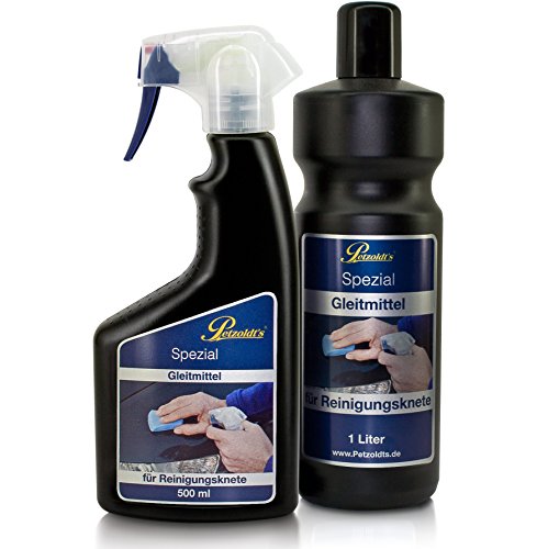 500 ml und 1 Liter Spezial Gleitmittel, für Petzoldts Reinigungsknete, zur sicheren Anwendung