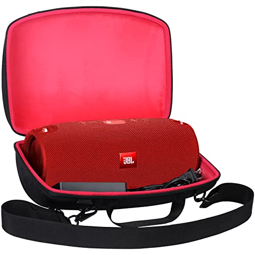 Hart Reise Schutz Hülle Etui Tasche für JBL Xtreme 1/2 Tragbarer Bluetooth Lautsprecher von co2CREA (Rot)