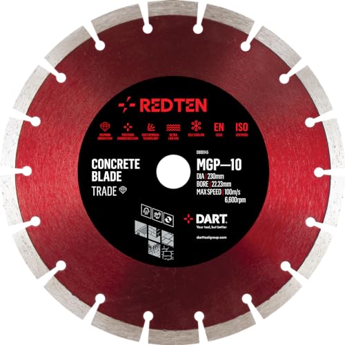 DART Red Ten MGP10 Diamantklinge, 300 x 20 mm