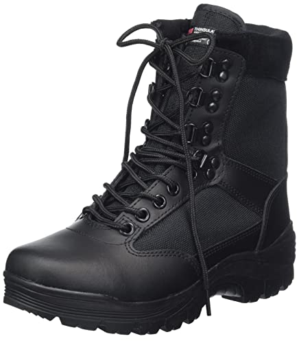 Tactical Boots Zipper schwarz Gr.38