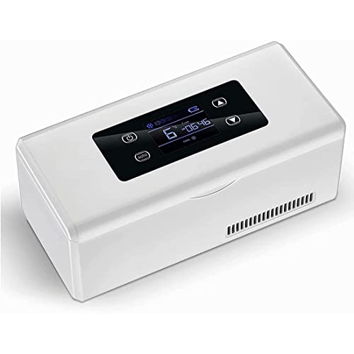 YIHEMEI Small Travel Box Für Medikamente,medizinischer Auto Kühlschrank,geeignet Für Autos, Reisen Lagerung Von Arzneimitteln,tragbare Insulin Kühlbox,1*Battery