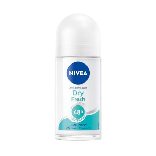 Nivea Deodorant Dry Fresh, weiblich Deo Antitranspirant Roll-On, 50 ml
