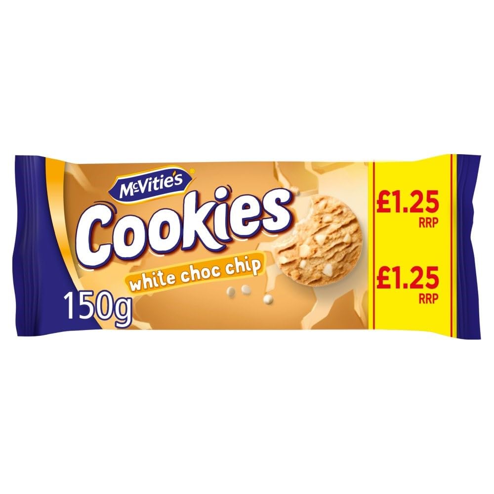 McVitie's Cookies The Chunky One White Chocolate Chip, 150 g, 12 Stück
