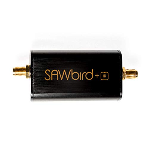 Nooelec SAWbird+ IR - Premium SAW-Filter & kaskadiertes Ultra-Low Noise-LNA-Modul für Iridium- und Inmarsat-Anwendungen 1620MHz Mittenfrequenz