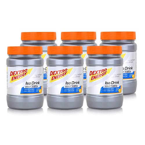 Isotonisches Getränkepulver von Dextro Energy Iso Fast Orange Fresh 440g (6er Pack)