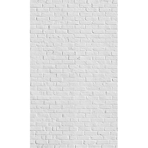 Plage Panorama-Tapete weiße Ziegel, 1,5X 2,5m