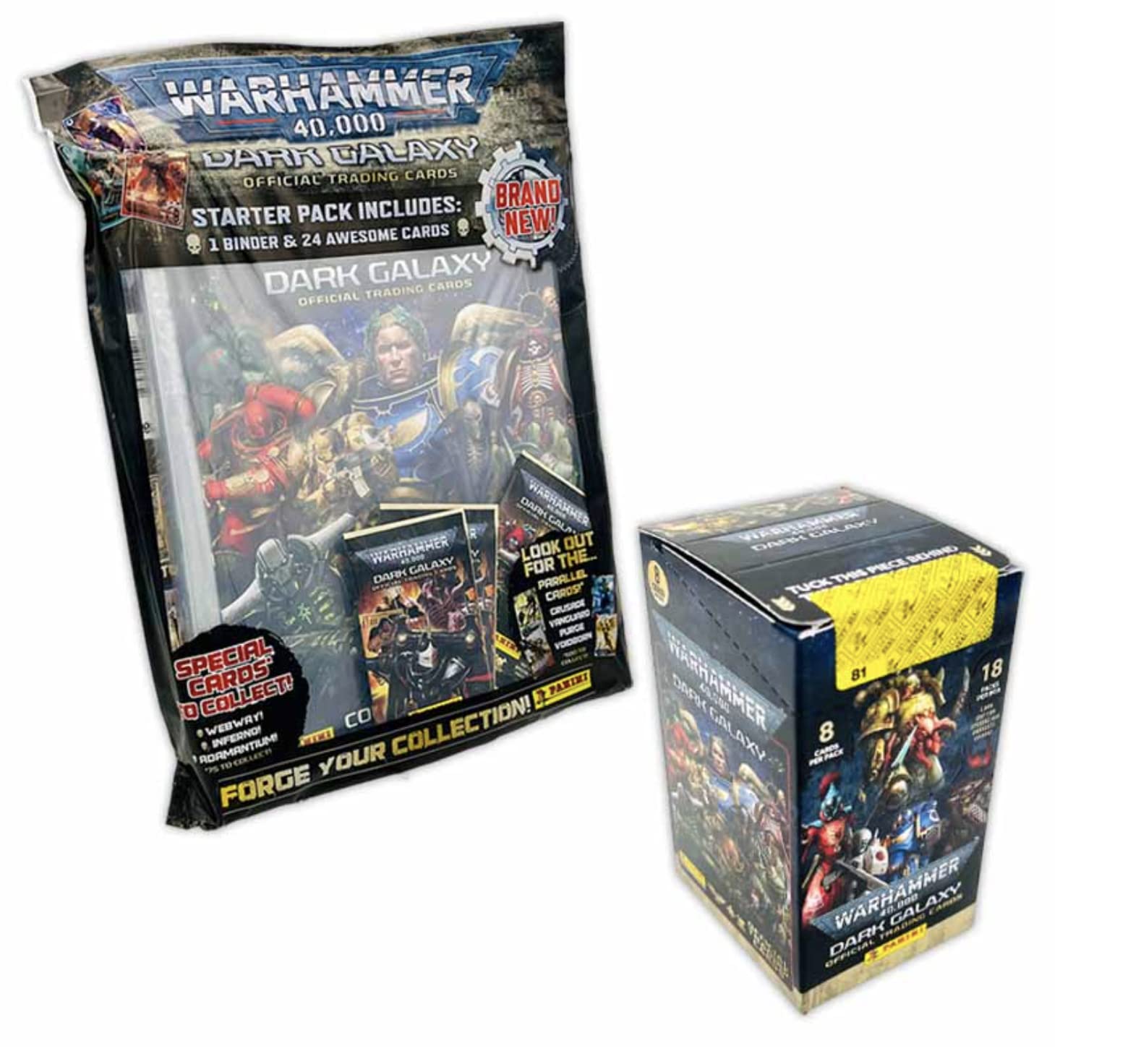 Panini Warhammer 40.000 - Dark Galaxy Trading Cards (Box-Bundle)