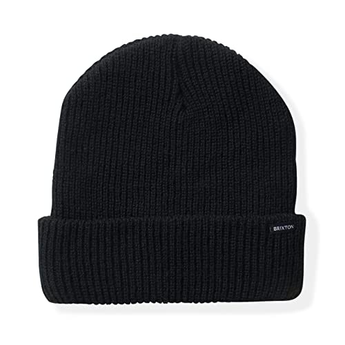 Brixton Unisex Becket Beanie Hat, Black, One Size
