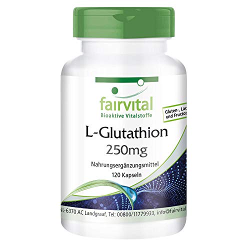 L-Glutathion 250mg - VEGAN - 120 Kapseln