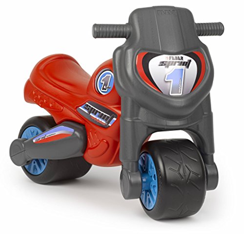 FEBER Famosa 800009163 Motofeber Sprint - Laufräder für Mädchen von 18 Monaten bis 3 Jahren, rot