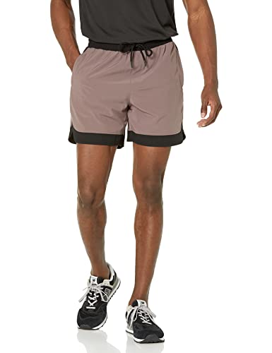 Amazon Essentials Active Stretch Woven Shorts, Dunkelgrau, L