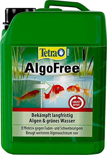 Tetra Pond AlgoFree (beseitigt effektiv grünes Wasser im Gartenteich, z.B. aufgrund Schwebealgen), 250 ml Flasche