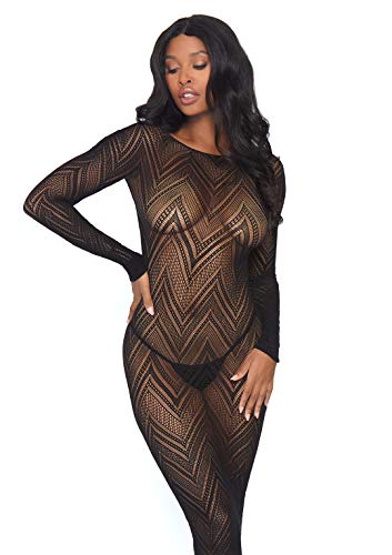 Very Sexy Lingerie Long sleeved body con Kleid, 200 g