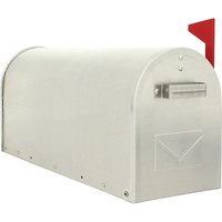 Rottner Briefkasten Mailbox ALU in Silber US Standardgröße, Postkasten