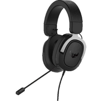 ASUS TUF Gaming H3 - Headset - Full-Size - kabelgebunden - 3,5 mm Stecker - Schwarz, Silber (90YH025S-B1UA00)