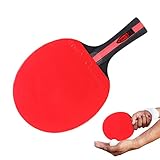 Umifica 5 Pcs Tischtennisschläger - Toller Tischtennisschläger - Hervorragender Spin und Kontrolle, komfortabler Tischtennisschläger für Anfänger und fortgeschrittene Spieler