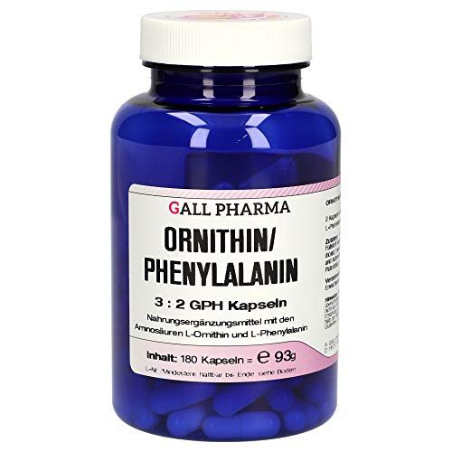 Gall Pharma Ornithin/Phenylalanin 3:2 GPH Kapseln 180 Stück