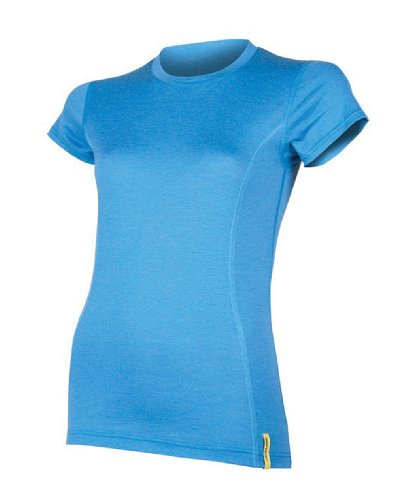 Sensor Merino Wool Damen T-Shirt SS blau L