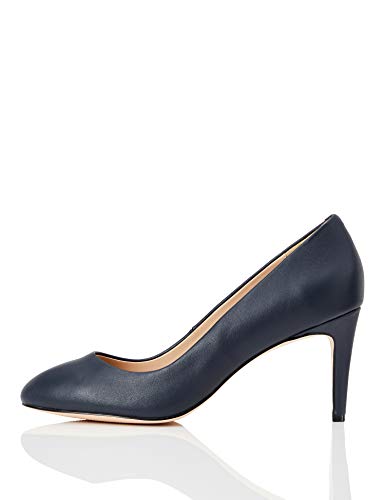 find. Damen RUTH-S-SH-1-2 Absatzschuhe mit geschlossenem Zehenbereich, Blue Navy, 36 EU