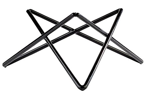 BUFFET-STÄNDER"PRISMA" aus Metall mit schwarzer Antirutschgummierung, stapelbar und spülmaschinengeeignet, mehrere Größen verfügbar | SUN (A2 - Höhe: 20 cm)
